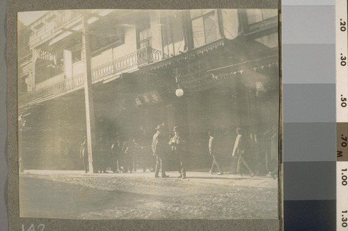 [Street scene, Chinatown. Grand Chinese Theatre.]