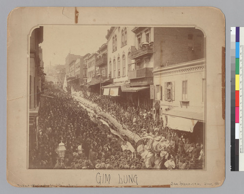 [Chinese parade, San Francisco, Calif.] [graphic]