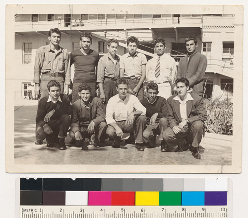 Young men in San Quentin