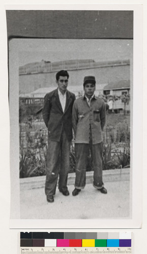 Ysmael "Smiles" Parra and Manuel "Manny" Delgado in San Quentin