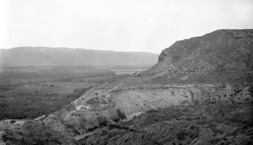 Looking southwest down the El Rosario Valley