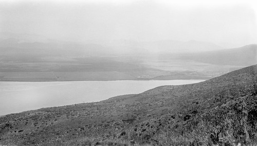 Maneadero Valley from Punta Banda Range, facing northeast