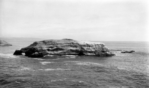 Bird rock south of Arroyo Amargo