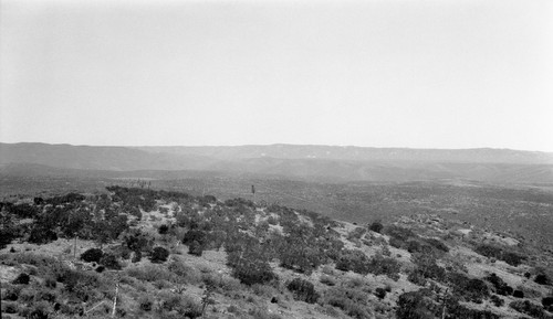 "White Mesa," facing a little east of south from Cerro Ortíz