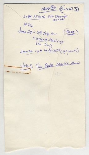 Journal 3, 1926. June-July. Baja California
