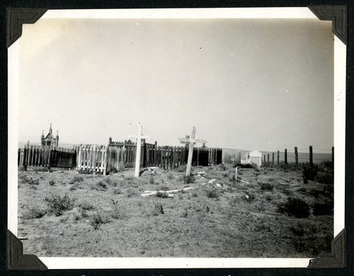 The cemetary at San Quintín