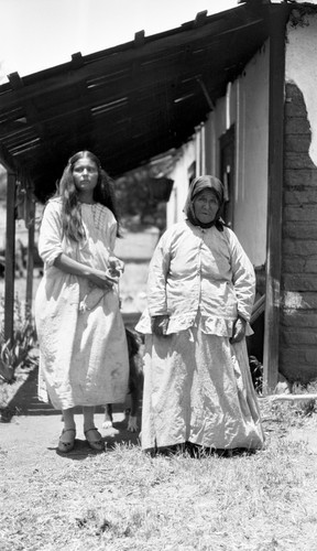 Calistra Tenjil and daughter Luisa at Neji
