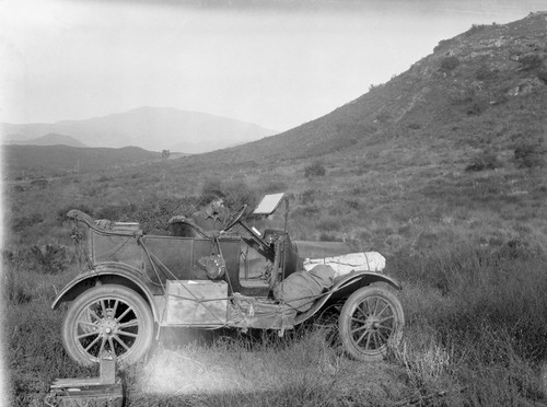 The Ford (Peveril Meigs, standing)