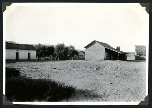 Buildings in the town of El Rosario