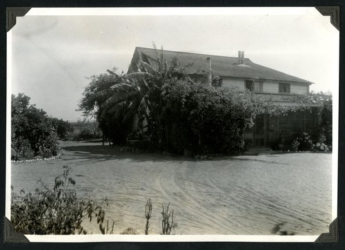 Main house at the Hamilton Ranch in the Santo Domingo Valley