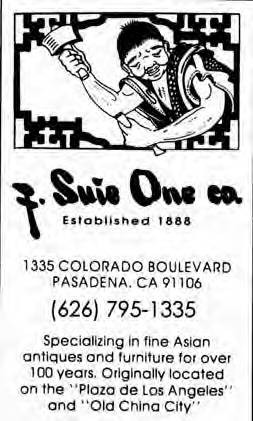 Business card of the F. Suie One Co