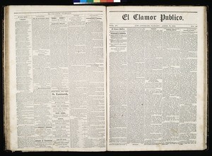 El Clamor Publico, vol. IV, no. 43, Abril 23 de 1859