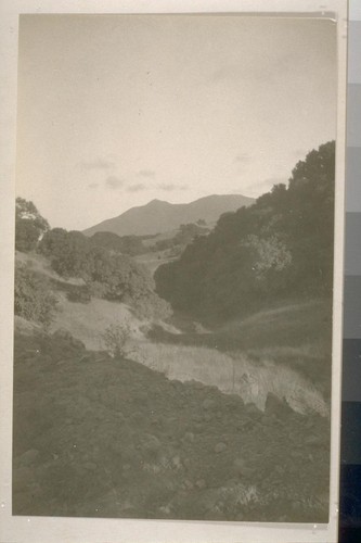 Alpine Reservoir, Mt. Tamalpais; August 1927; 2 prints