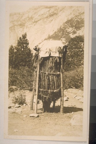 Acorn caches; Yosemite Valley; 8 prints