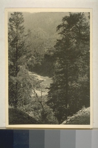 Trinity River and canyon; 12 prints, 3 negatives