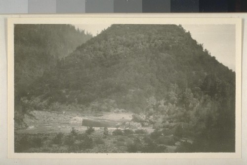 Sugar Loaf Peak, junction of Salmon and Klamath Rivers; 22 Septemer 1918; 1 print