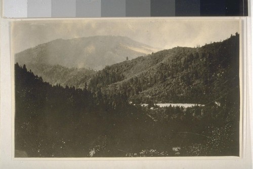 Ironside Mountain (Sacred Mountain) near junction of Trinity and New Rivers; September 1926; 9 prints, 7 negatives