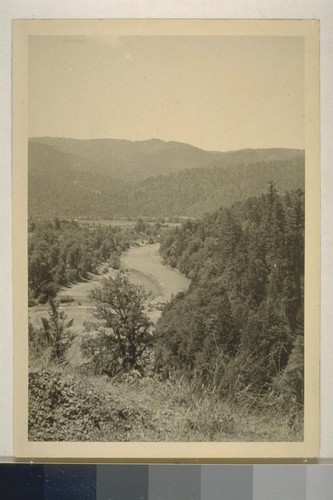 Trinity River and canyon; 12 prints, 3 negatives