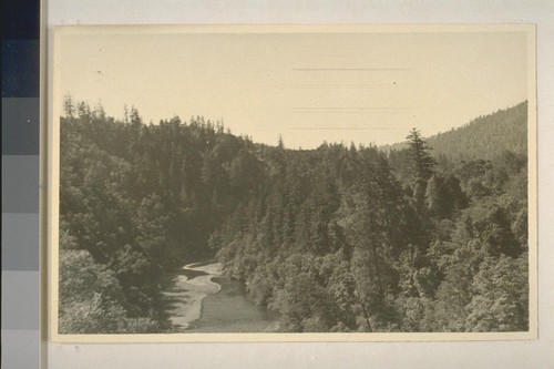 Trinity River and canyon; 12 prints, 3 negatives