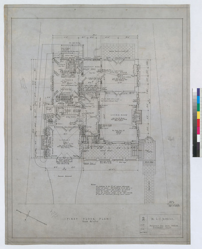 First Floor, Drawing # 2