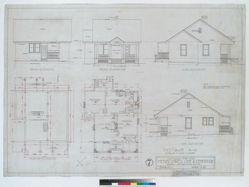 Cottage A-A, Drawing # 7