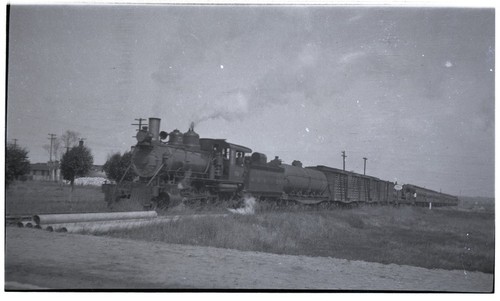 SD&A locomotive 50 National City troop train from Tijuana