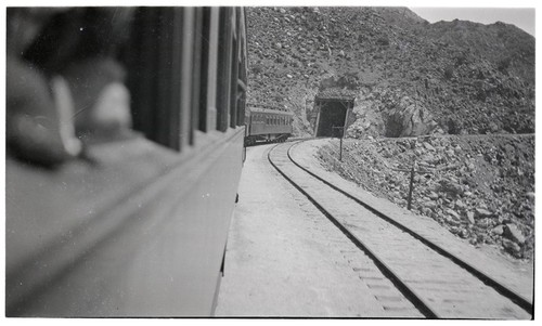 Railway tunnel in Carrizo Gorge