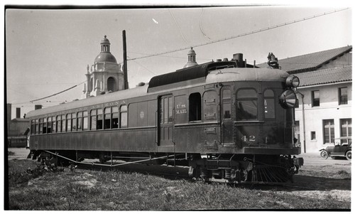 SD&A train carriage 42 at Santa Fe Station, San Diego