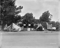 Southern Pacific Information and Register Tent