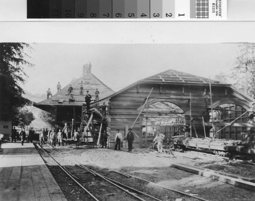 A second railroad station is built in Mill Valley