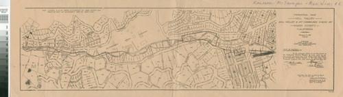 Mill Valley & Mount Tamalpais Scenic Railway Mill Valley Terminal Map