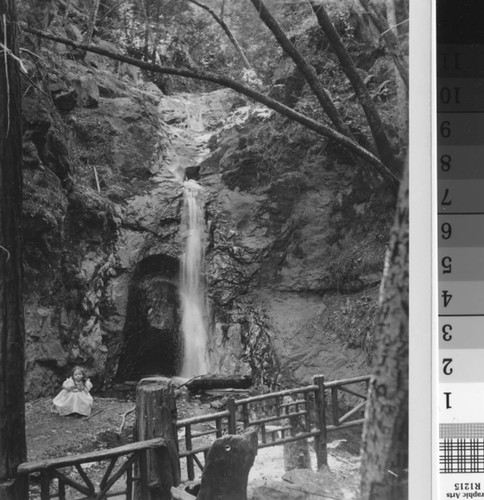 Miss Marie Payne in Cascade Canyon