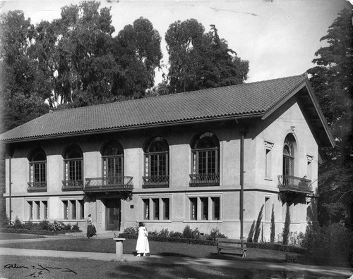 Photograph of Carnegie Library at Mills College