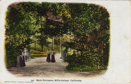 Postcard of Mills College