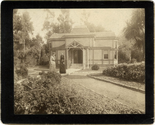 Photograph of Sage Library (Sage Hall) at Mills College