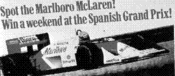 Spot the Marlboro McLaren!