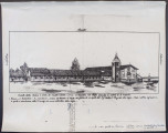 Veduta della chiesa e casa di Santa Clara come si trovava nel 1851 quando vi entro il P. Nobili (View of the Church and House of Santa Clara as They Were in 1851 when Father Nobili Took Possession)