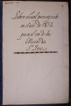 Cuenta de lo que se les suministra a los indios de la exmisión de San José. (Account of the Provisions Given to the Indians of the Former Mission of San Jose)