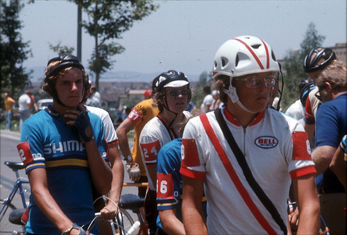 [Southern California Road Race Championships cyclists, 1974 slide]