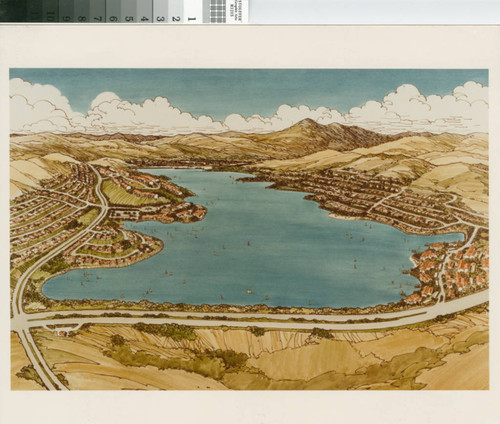 [Lake Mission Viejo architectural drawing photograph]