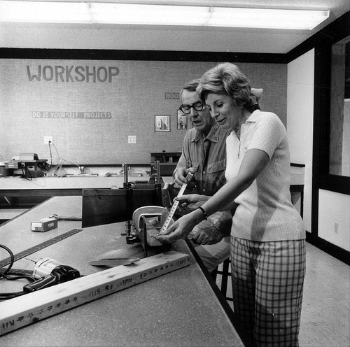 [Casta del Sol Recreation Center workshop, 1973 photograph]