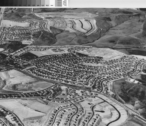 [Deane Homes aerial view, 1969 photograph]