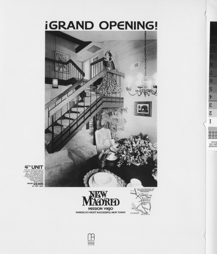 [Grand Opening! New Madrid advertisement photograph]