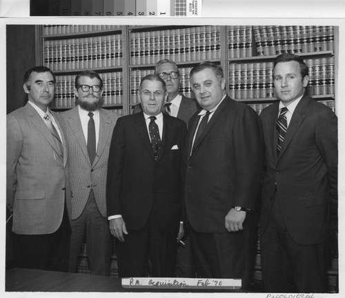 [Philip Morris acquisition February 1970 photograph]
