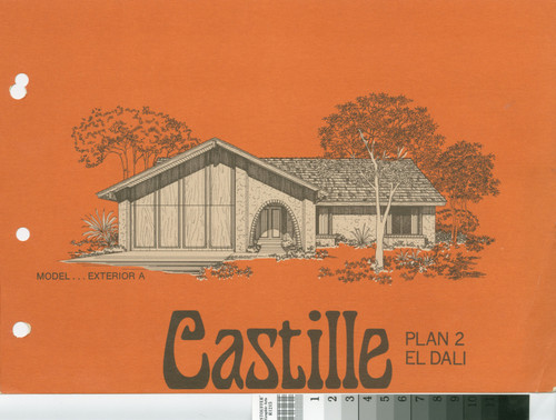 [Castille : Plan 2, El Dali : floor plan and exterior renderings brochure]