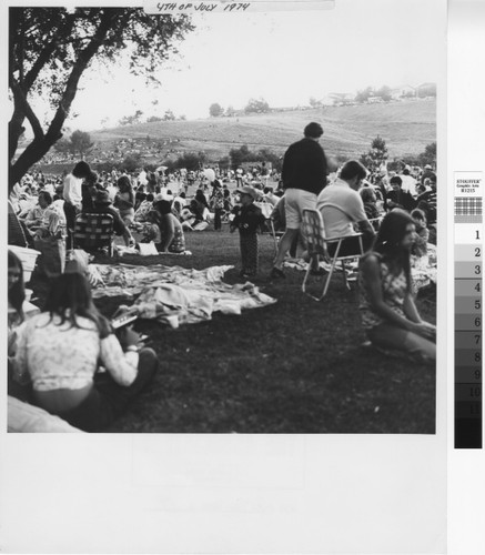 [Mission Viejo Fourth of July Community Picnic, 1974 photograph]