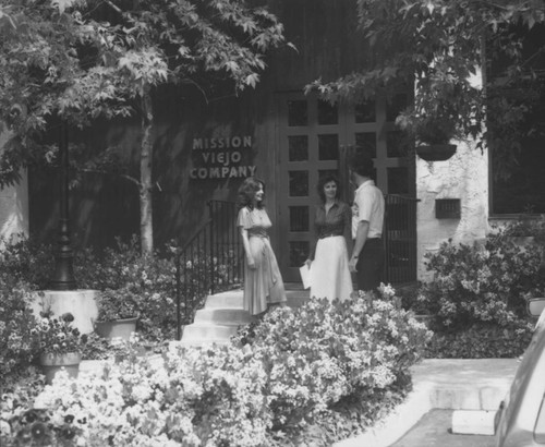 [Mission Viejo Company entrance photograph]