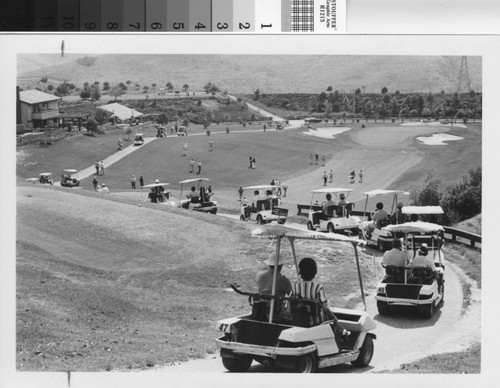 [Southern Sectional PGA Championship at Mission Viejo Country Club, 1976 photograph]