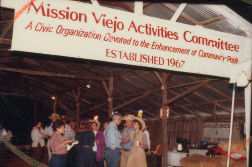 [Mission Viejo Activities Committee barbecue, circa 1970s photograph]