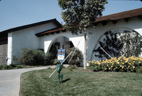 [Castille model home exterior, plan 4, El Goya slide]